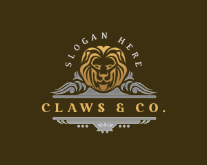 Royal Lion Claws logo design