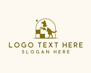 Puppy Dog Trainer logo design