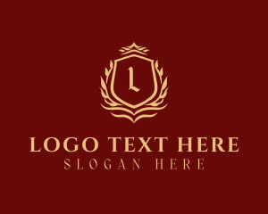Luxury - Royal Deluxe Shield logo design