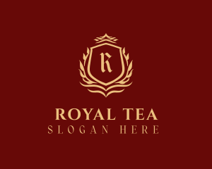 Royal Deluxe Shield logo design