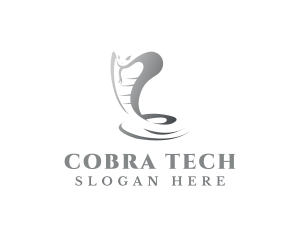 Cobra - Venomous Cobra Snake logo design