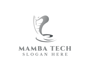 Mamba - Venomous Cobra Snake logo design