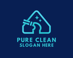 House Cleaning Spray logo design