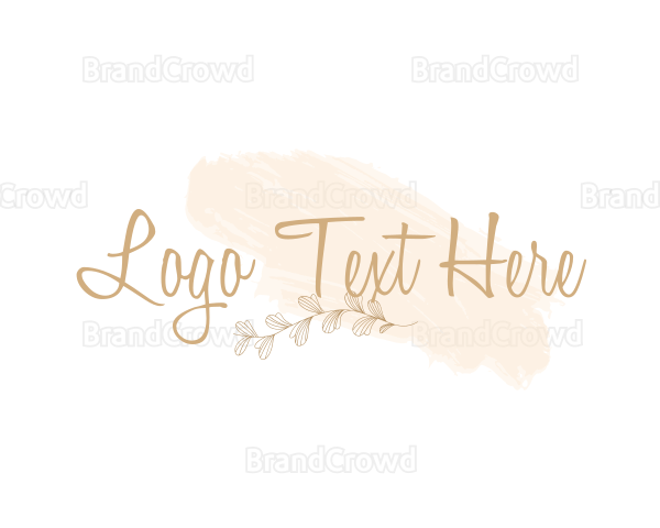 Feminine Botany Business Logo