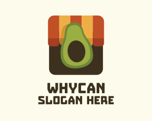 Avocado Fruit Stall Logo
