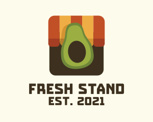 Stand - Avocado Fruit Stall logo design