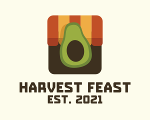 Avocado Fruit Stall logo design