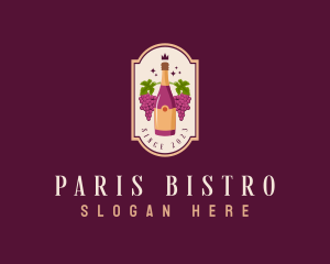 Liquor Wine Bar logo design