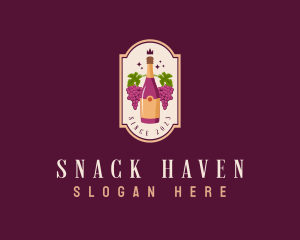 Liquor Wine Bar logo design