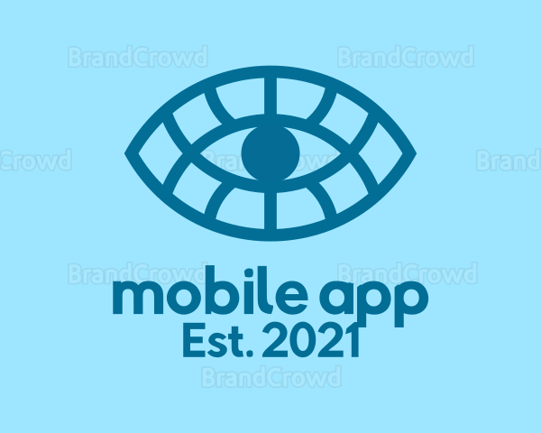 Modern Eye Outline Logo