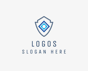 Minimalist Security Shield Logo