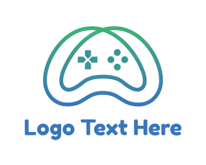 Games - Gradient Infinity Controller logo design