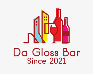 City Wine Bar logo design