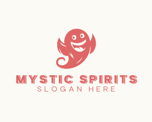 Spooky Ghost Spirit logo design