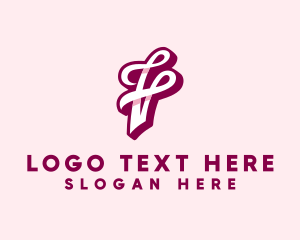 Fashion - Fancy Letter FV Monogram logo design