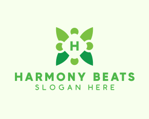 Organic Leaf Plant Logo