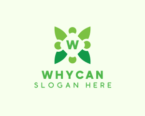 Organic Leaf Plant Logo