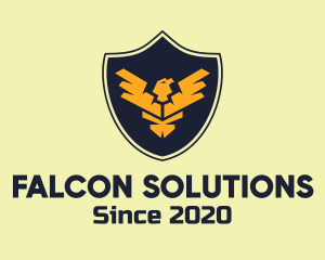 Golden Eagle Badge logo design