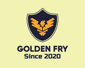 Golden Eagle Badge logo design