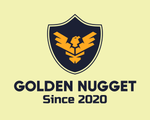 Golden Eagle Badge logo design