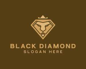 Royal Lion  Diamond logo design