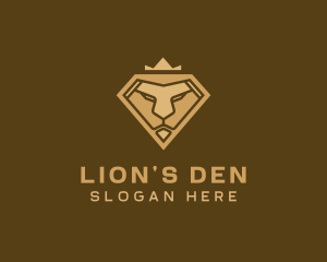 Royal Lion  Diamond logo design