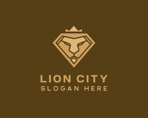 Royal Lion  Diamond logo design