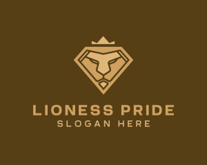 Royal Lion  Diamond logo design