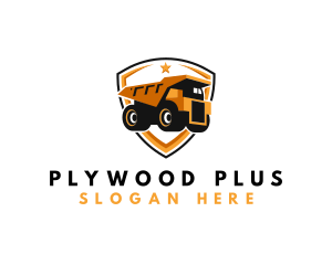 Logistics Dump Truck logo design