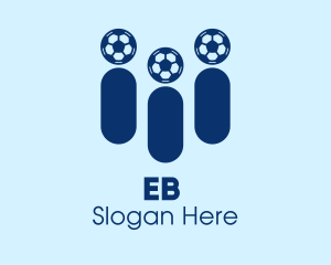 Football - Soccer Sports Fans logo design