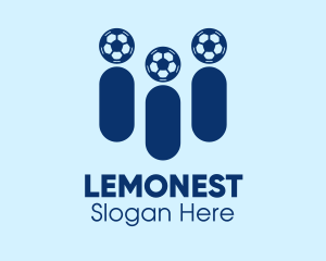 League - Soccer Sports Fans logo design