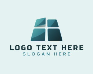 Textile - Ceramic Flooring Tile logo design