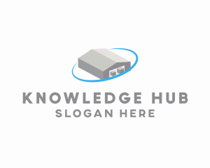 Logistics Warehouse Hub logo design