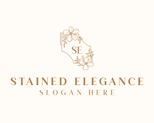 Floral Wedding Event logo design