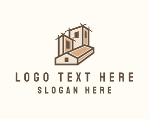 Engineering - Architectural Housing Contractor logo design