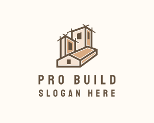 Contractor - Architectural Housing Contractor logo design
