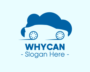 Blue - Blue Car Cloud logo design