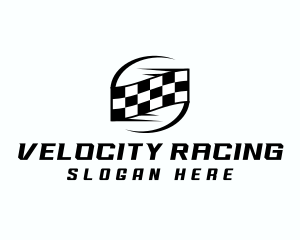 Motorsports - Racing Flag Motorsports logo design
