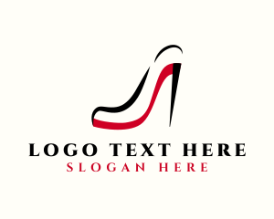 Stiletto - High Heel Shoe Boutique logo design