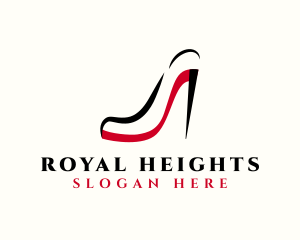 High Heel Shoe Boutique logo design