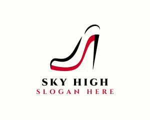 High Heel Shoe Boutique logo design