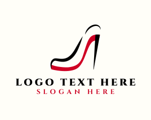 Shoemaker - High Heel Shoe Boutique logo design