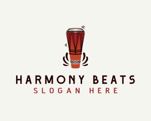 Drum Musical Instrument logo design