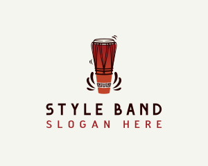 Drum Musical Instrument logo design