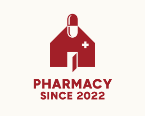 Capsule Pharmacy Healthcare logo design