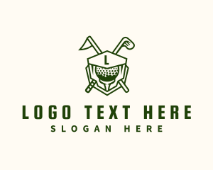 Golf Ball - Golf Ball Sports Competition logo design