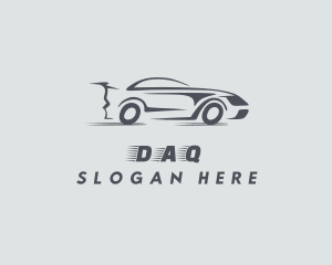 Gray Supercar Race Logo
