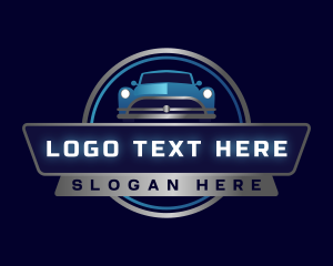 Auto - Retro Car Vehicle logo design