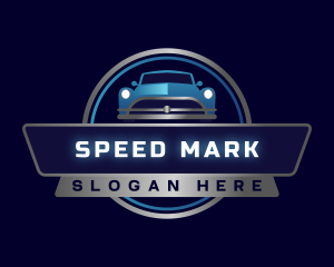 Retro Car Vehicle logo design