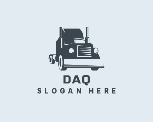 Cargo Delivery Logistics Truck Logo